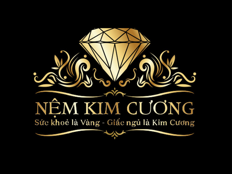 Logo nệm Kim Cương
